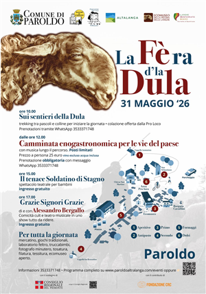 Dula 31 maggio 2026