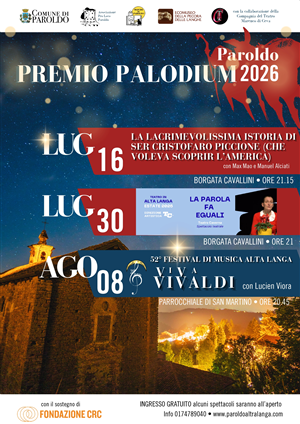 Premio PALODIUM 2026