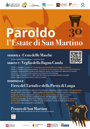 L'Estate di San Martino 2026 e la 30ª Veglia della Bagna Cauda