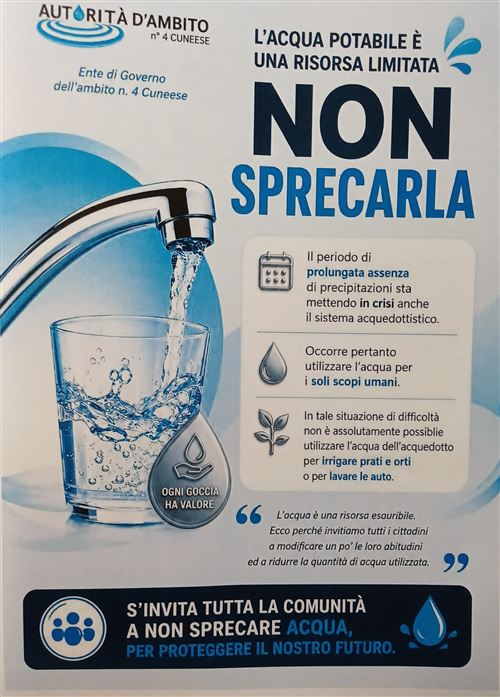 Uso responsabile della risorsa idrica